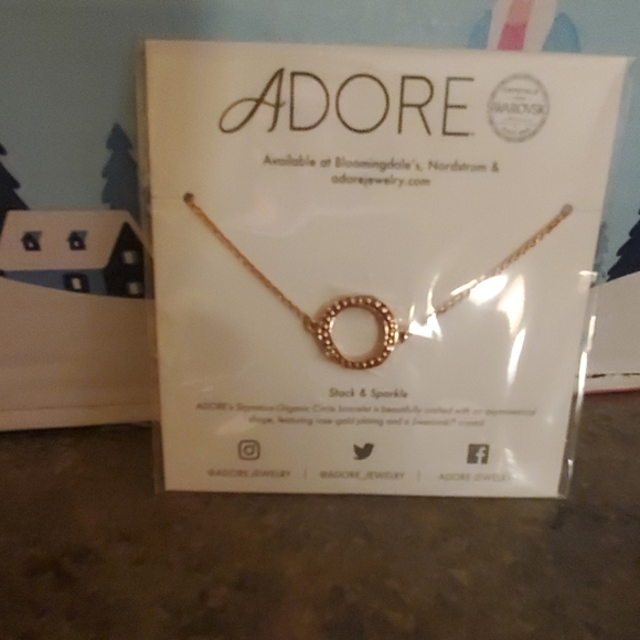 💝NWT Adore Swarovski bracelet - Picture 1 of 2